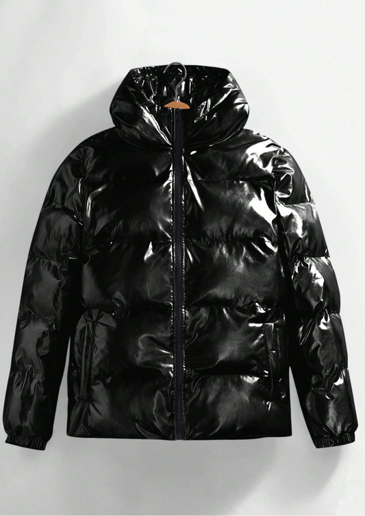 Nylon Gilet Jacket - Black