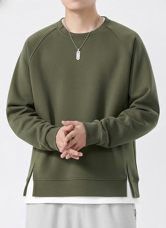 CutSew Sweatshirt - Olive