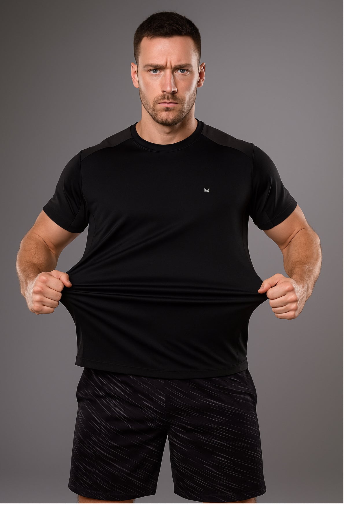 VENOM SpandexDry Tshirt - Black