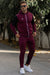 Gothic Quickdry Tracksuit - Burgundy