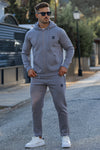 Legacy Cotton Tracksuit - Silver