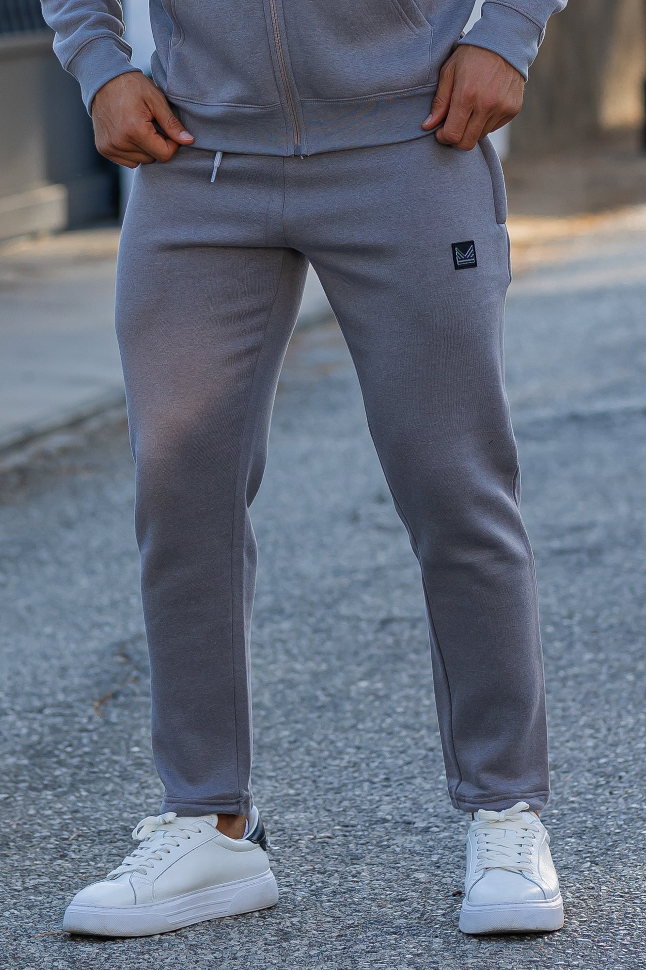 Legacy Cotton Trouser - Silver