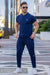 Ultimate Henley Quickdry Twinset - Navy