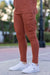 Cargo Cotton Terry Trouser - Brown