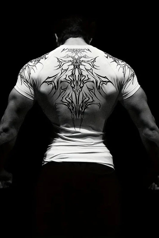 Werewolf T-Shirts Fitted Spandexdry - Cream