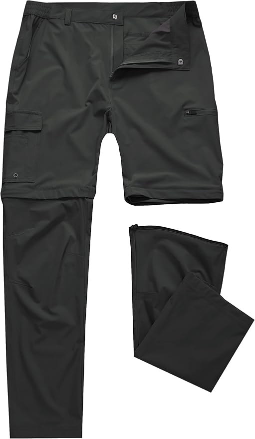 SpandexDry Golf Convertable Pants - Black