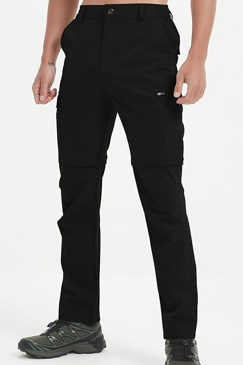 SpandexDry Golf Convertable Pants - Black