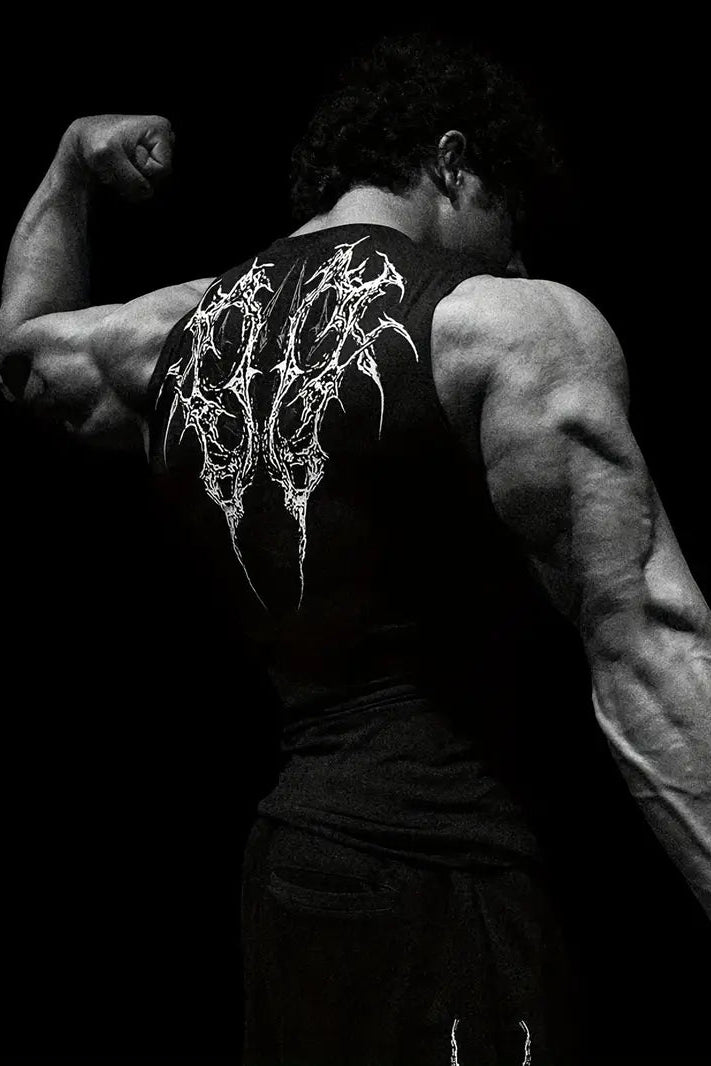 Werewolf Sleeveless Spandexdry - Black