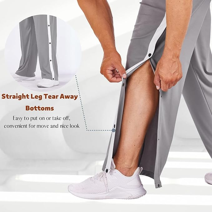 Snap Trouser Spandexdry - Silver