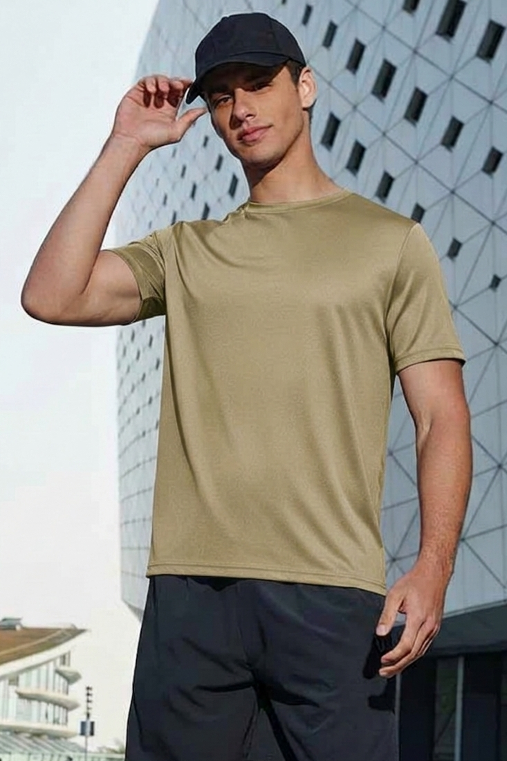 Future  Spandexdry T-Shirt - Camel
