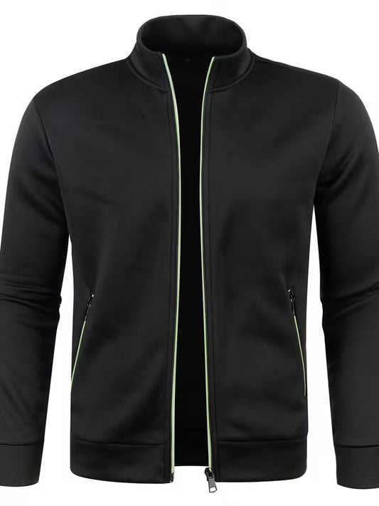 Sports Fleece Jacket - Black