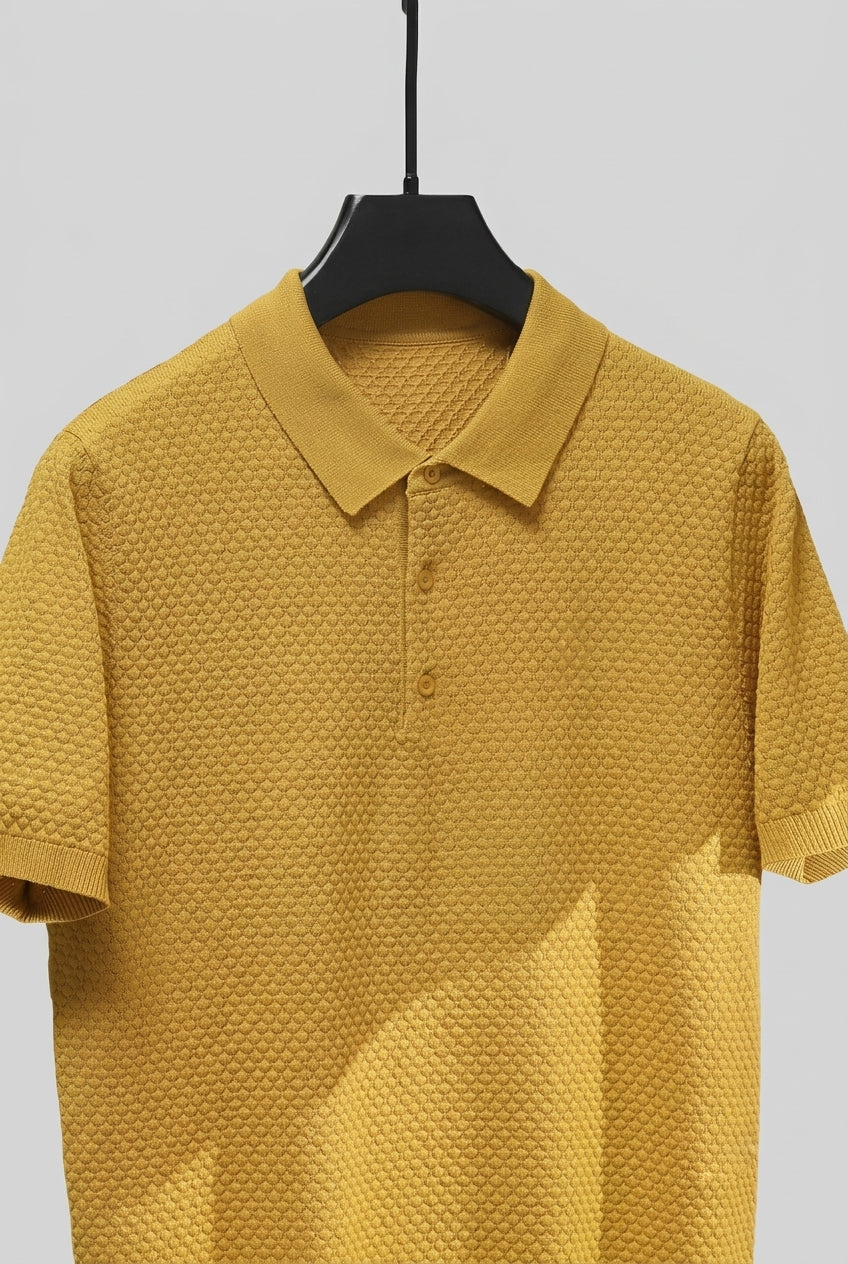 Popcorn Pk polo - Rust Gold