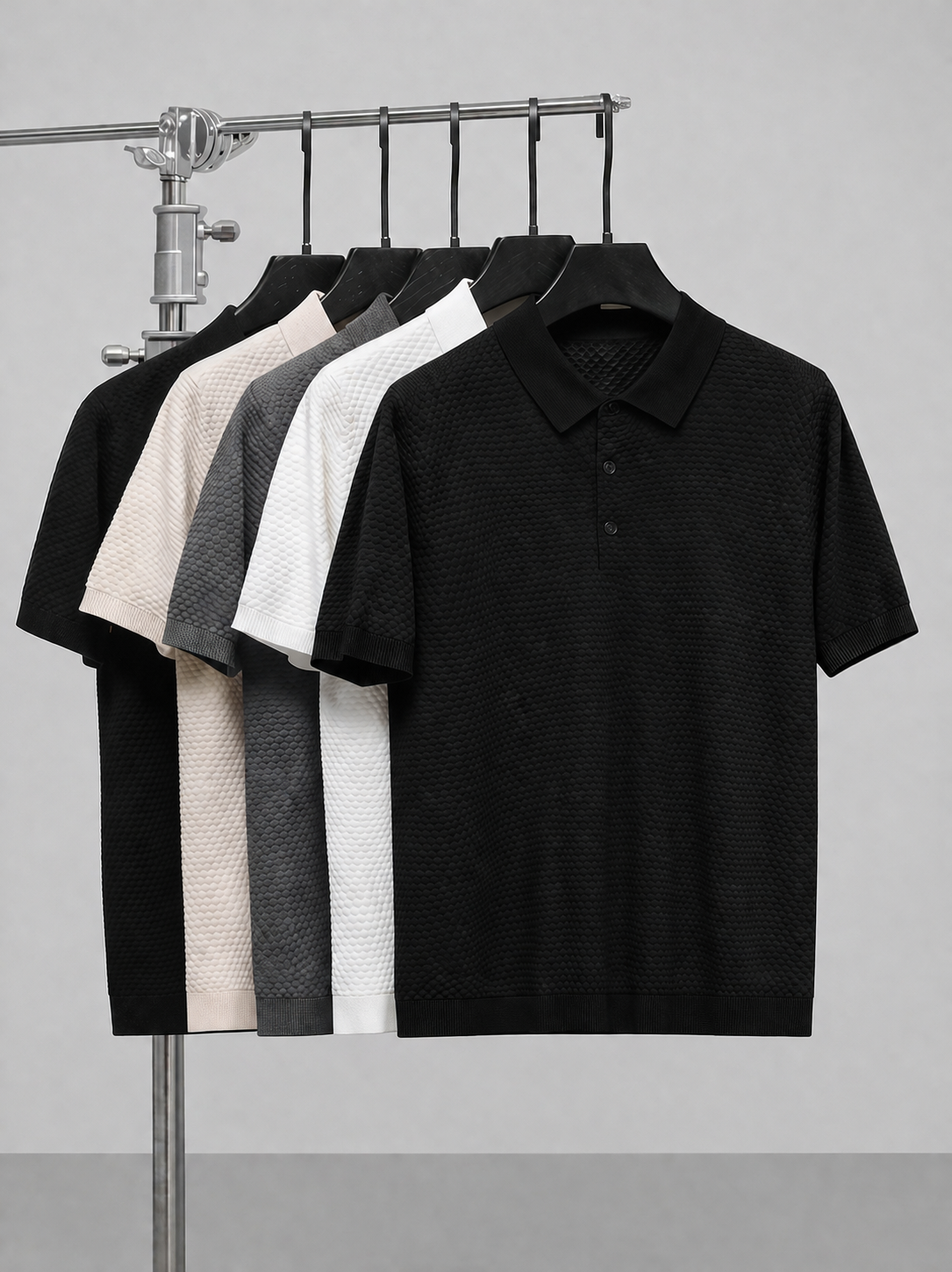 Popcorn PK polo - Black