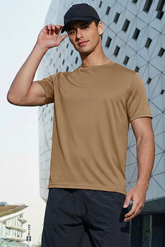 Future  Spandexdry T-Shirt - Camel