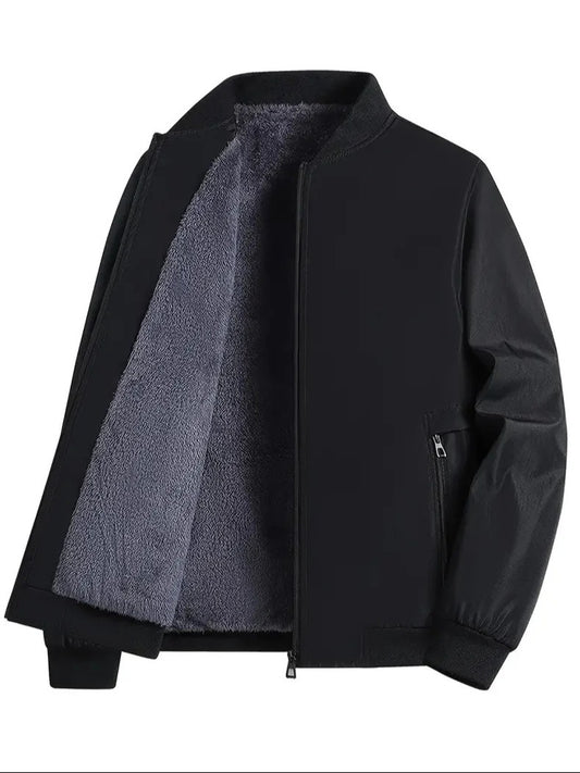 Black Furr Double Insulation Jacket