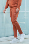 French Cargo  Cotton  trouser - peach