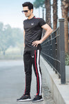 Retro Quickdry Tracksuit - Black