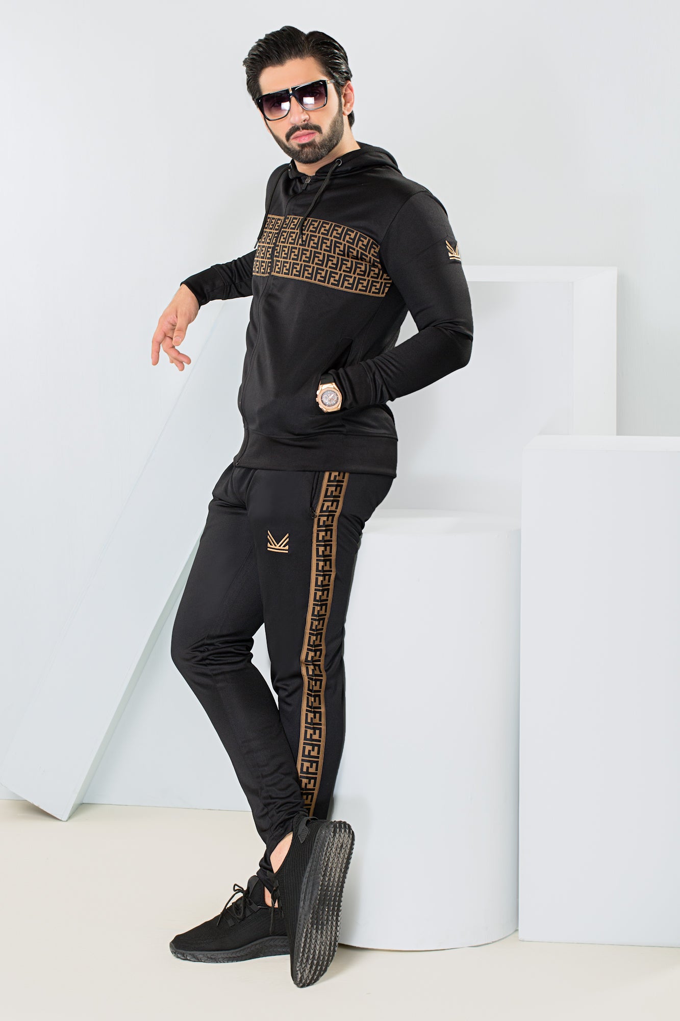 FF Tape Quickdry Tracksuit - Black