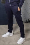 Alltime Cargo Cotton Summer  Terry  Trouser - Navy