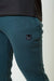 Block Logo Cotton Terry Trouser - Teal