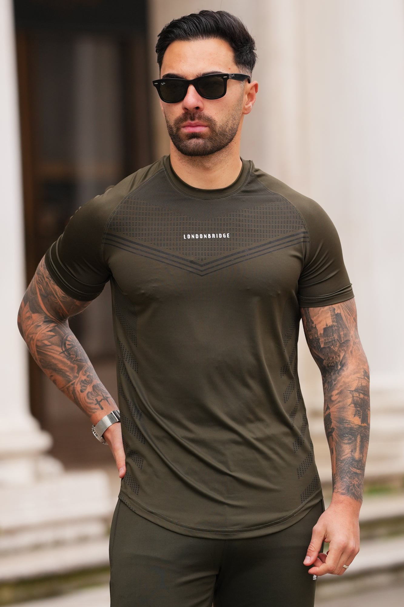 Superhero SpandexDry T-Shirts - Olive