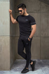 Performance Quickdry Tracksuit - Black