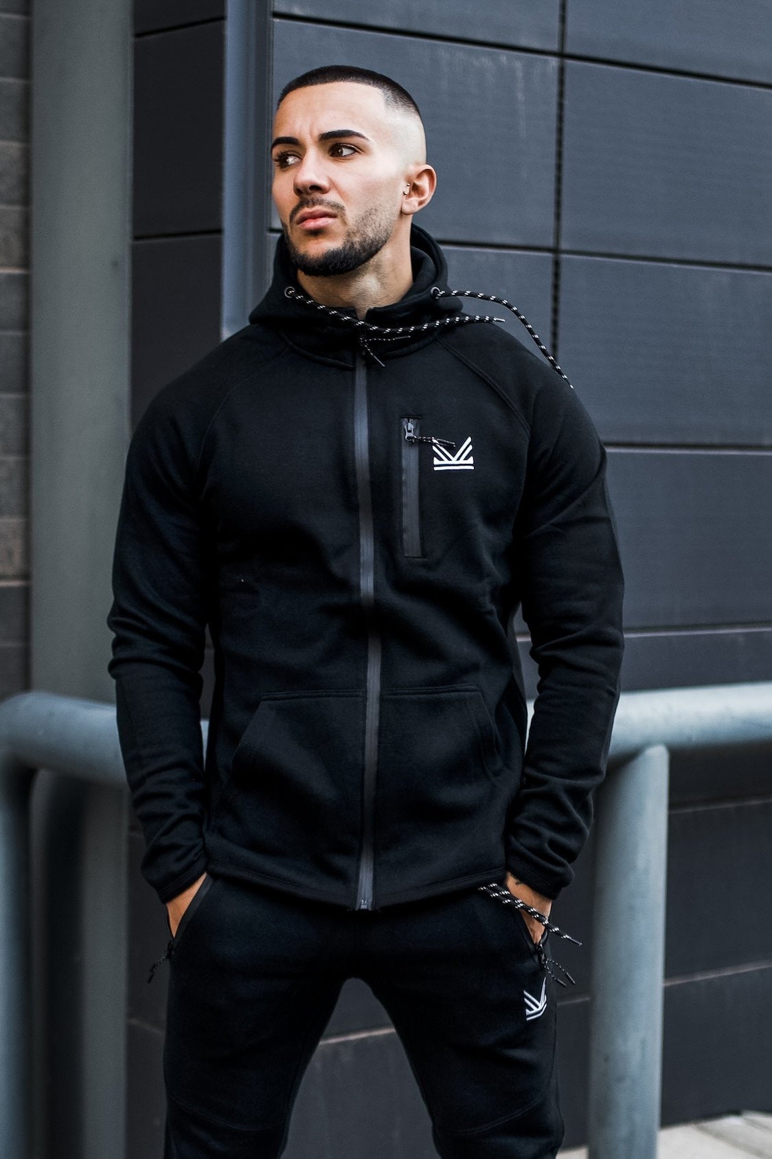 TechFleece Cotton Hoodie - Black