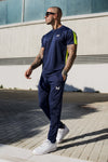 Neon Quickdry Tracksuit - Navy