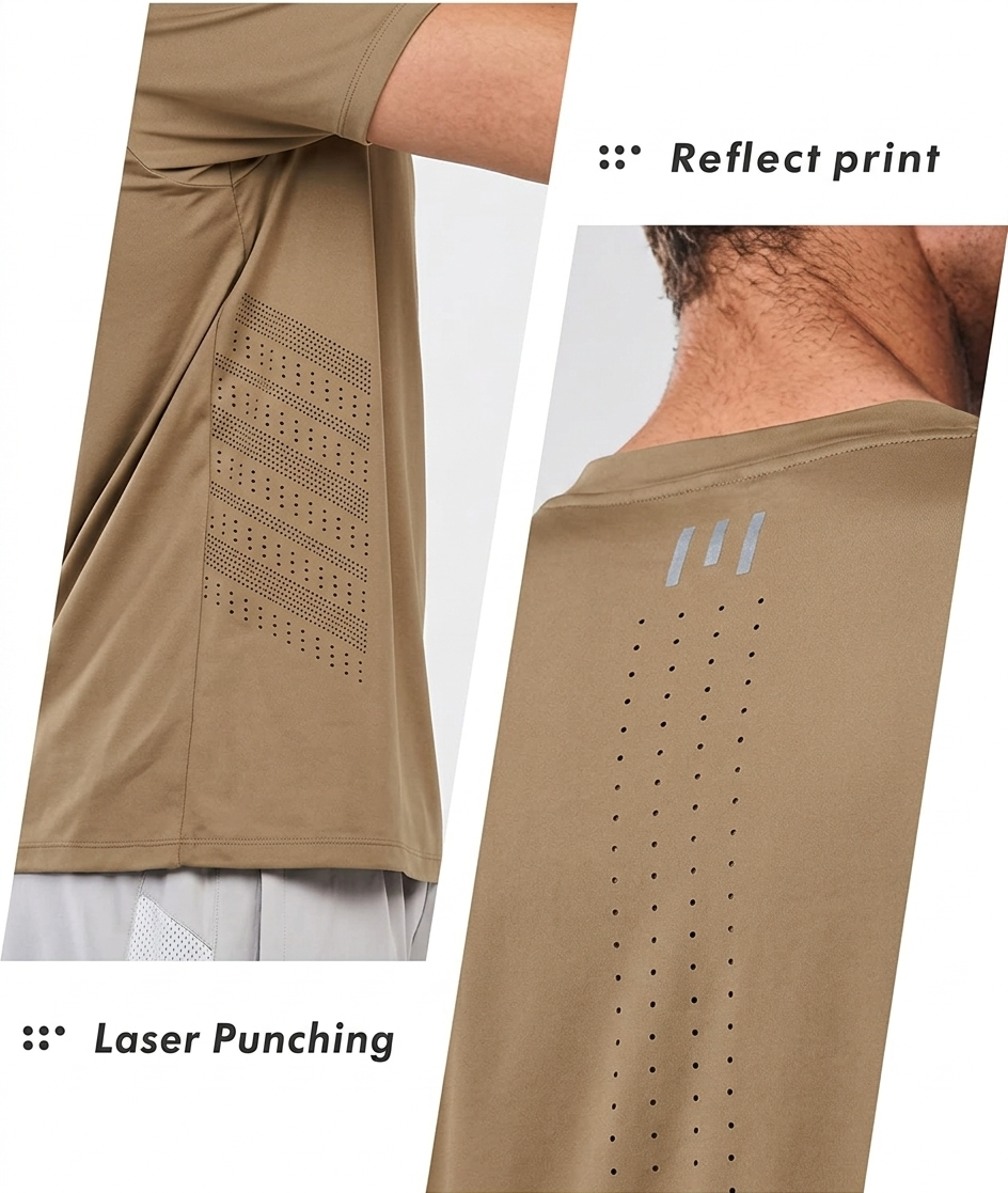 Future  Spandexdry T-Shirt - Camel
