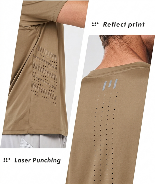 Future  Spandexdry T-Shirt - Camel