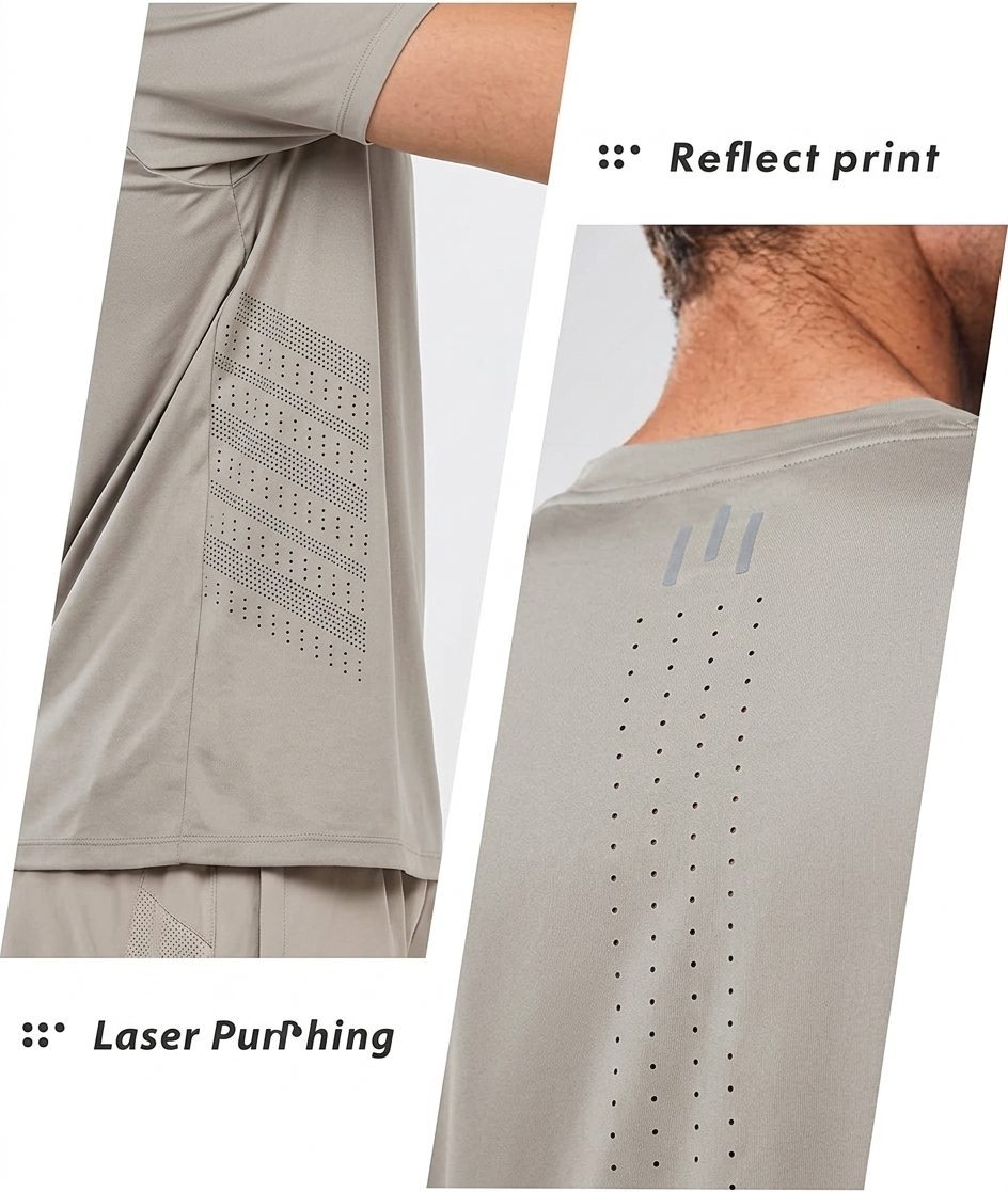 Future  Spandexdry T-Shirt - Silver