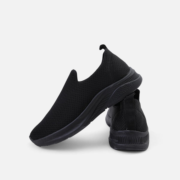 Flex Everyday Cushion Shoes - All Black - London Bridge