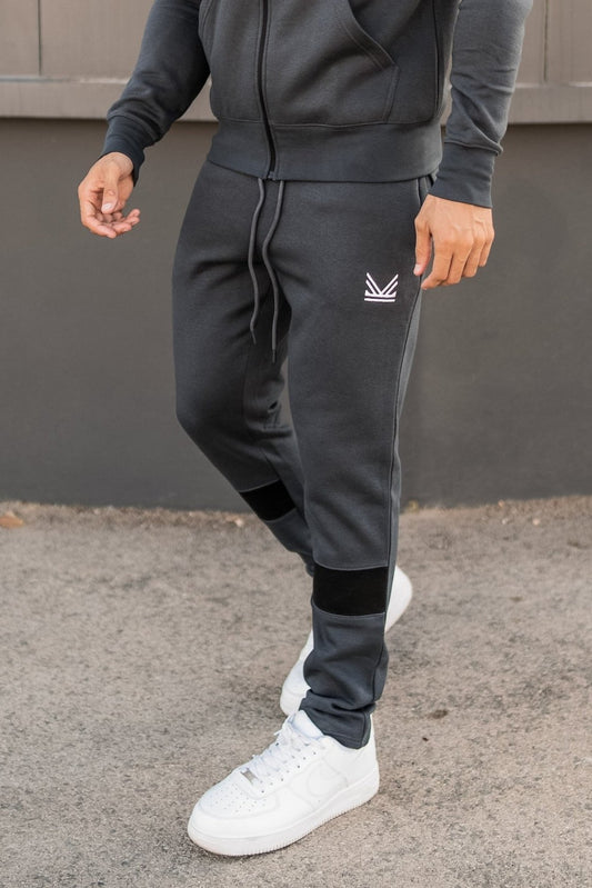 Neves Summer Terry Cotton Trouser - Dark Grey