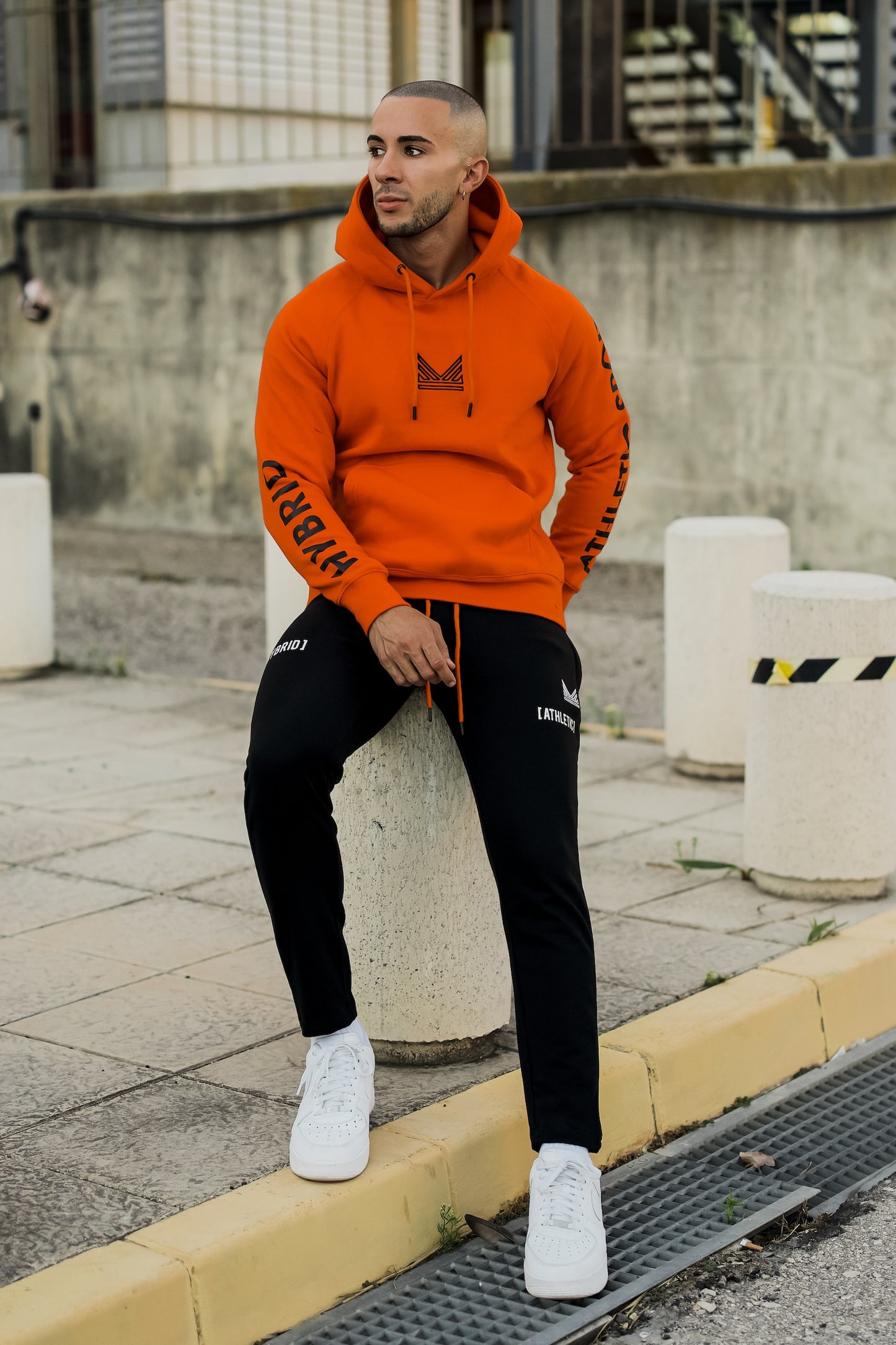 Worldwide Cotton Tracksuit - Orange