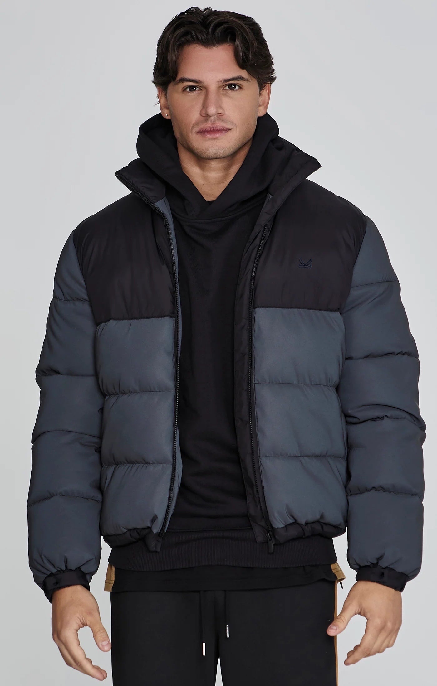 Reflective Imported Puffer - Black (LIMITED EDITION)