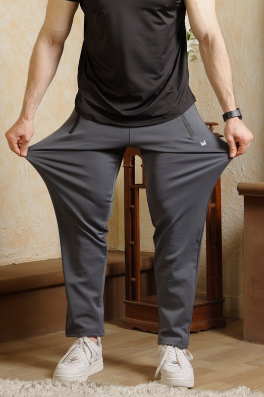 Straight Fit Spandexdry Trouser - Charcoal