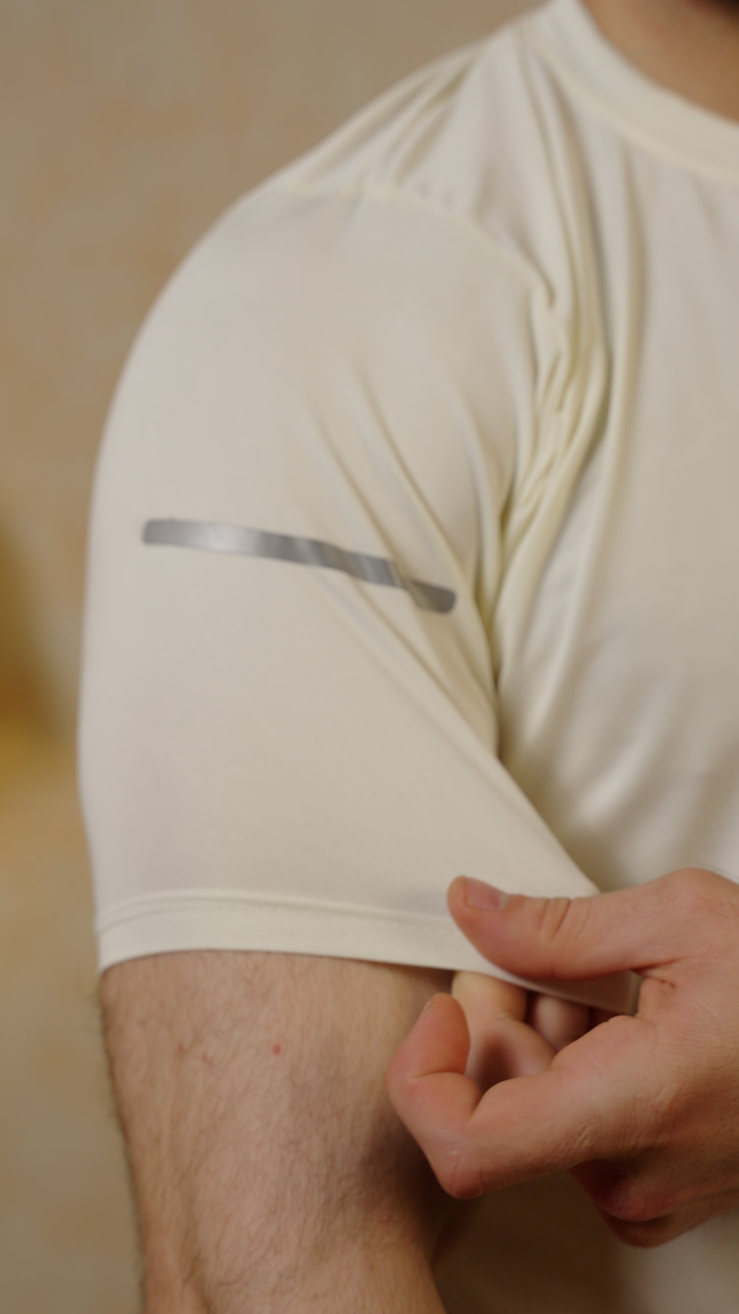 Bold Flex SpandexDry T-Shirts - White