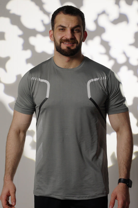 Flash Spandexdry T-Shirt - Silver