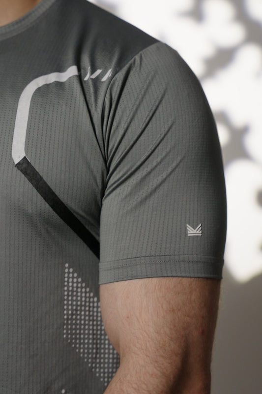 Flash Spandexdry T-Shirt - Silver
