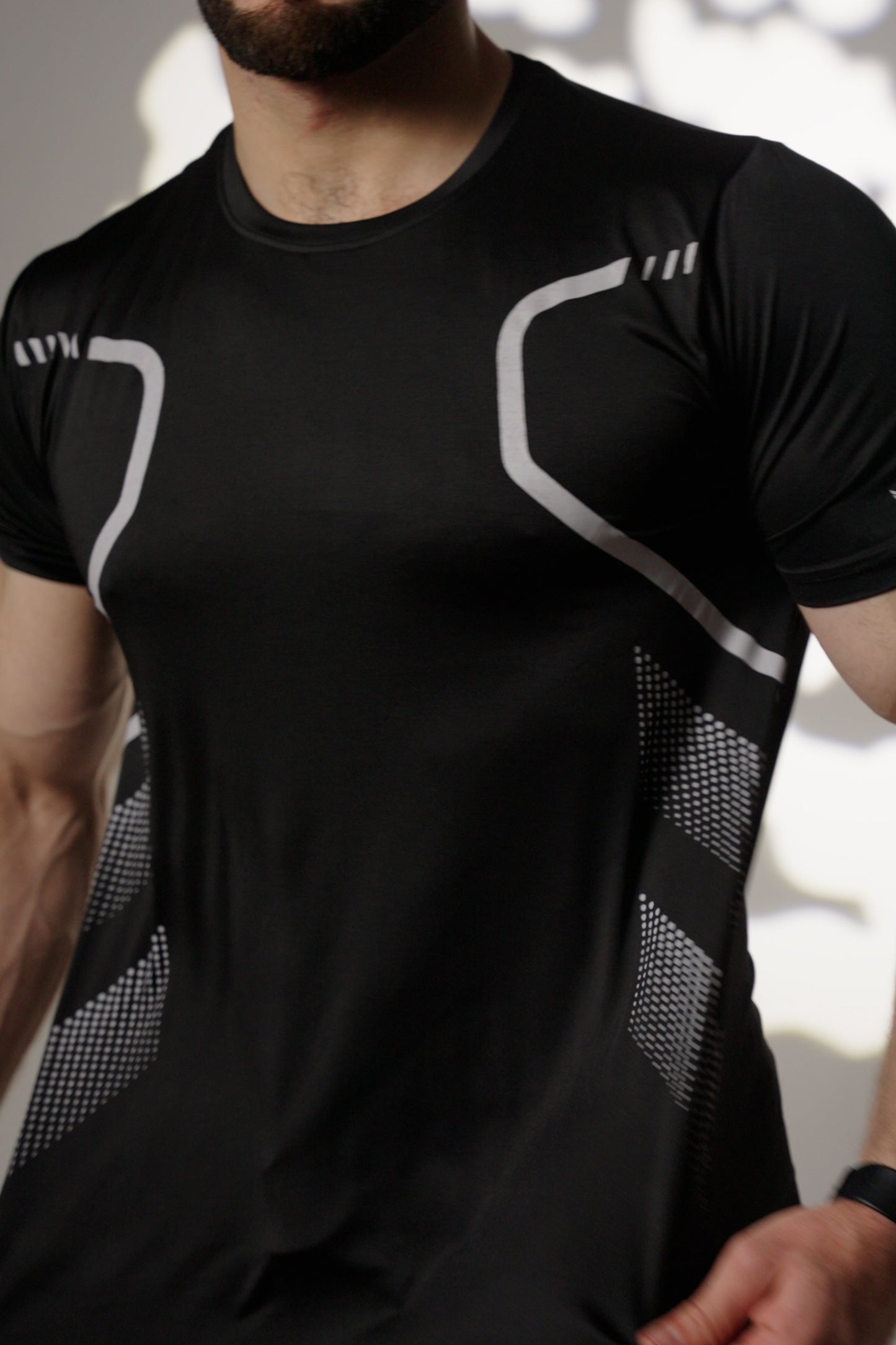 Flash Spandexdry T-Shirt - Black