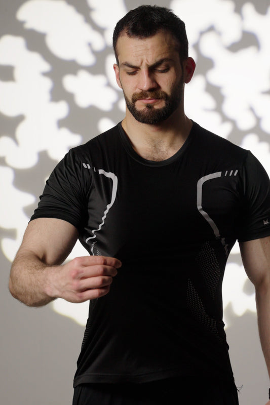 Flash Spandexdry T-Shirt - Black