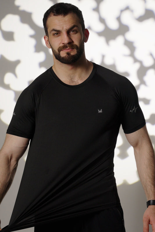 Bolt Spandexdry T-Shirts - Black
