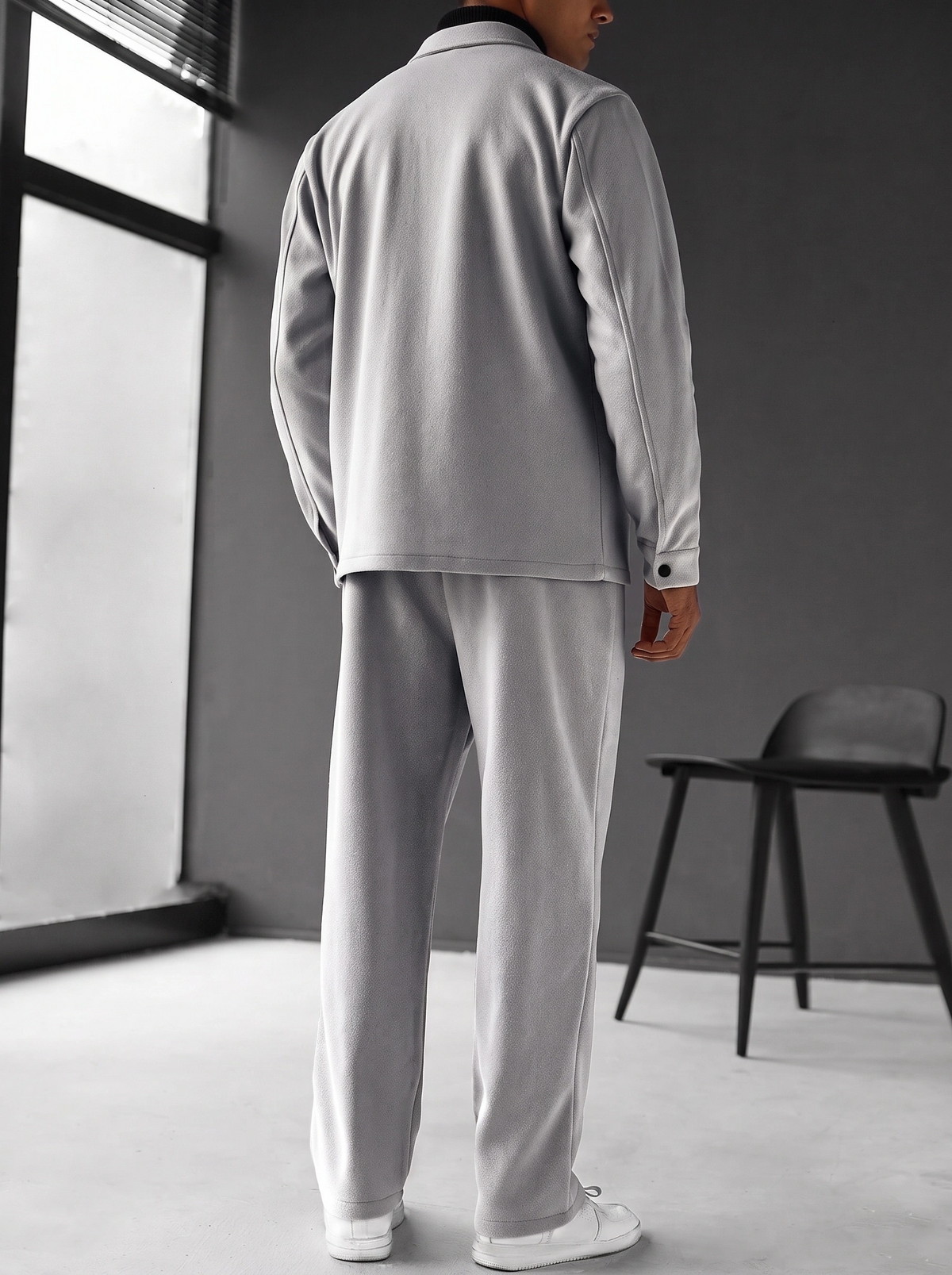 Luxe Tracksuit - Silver