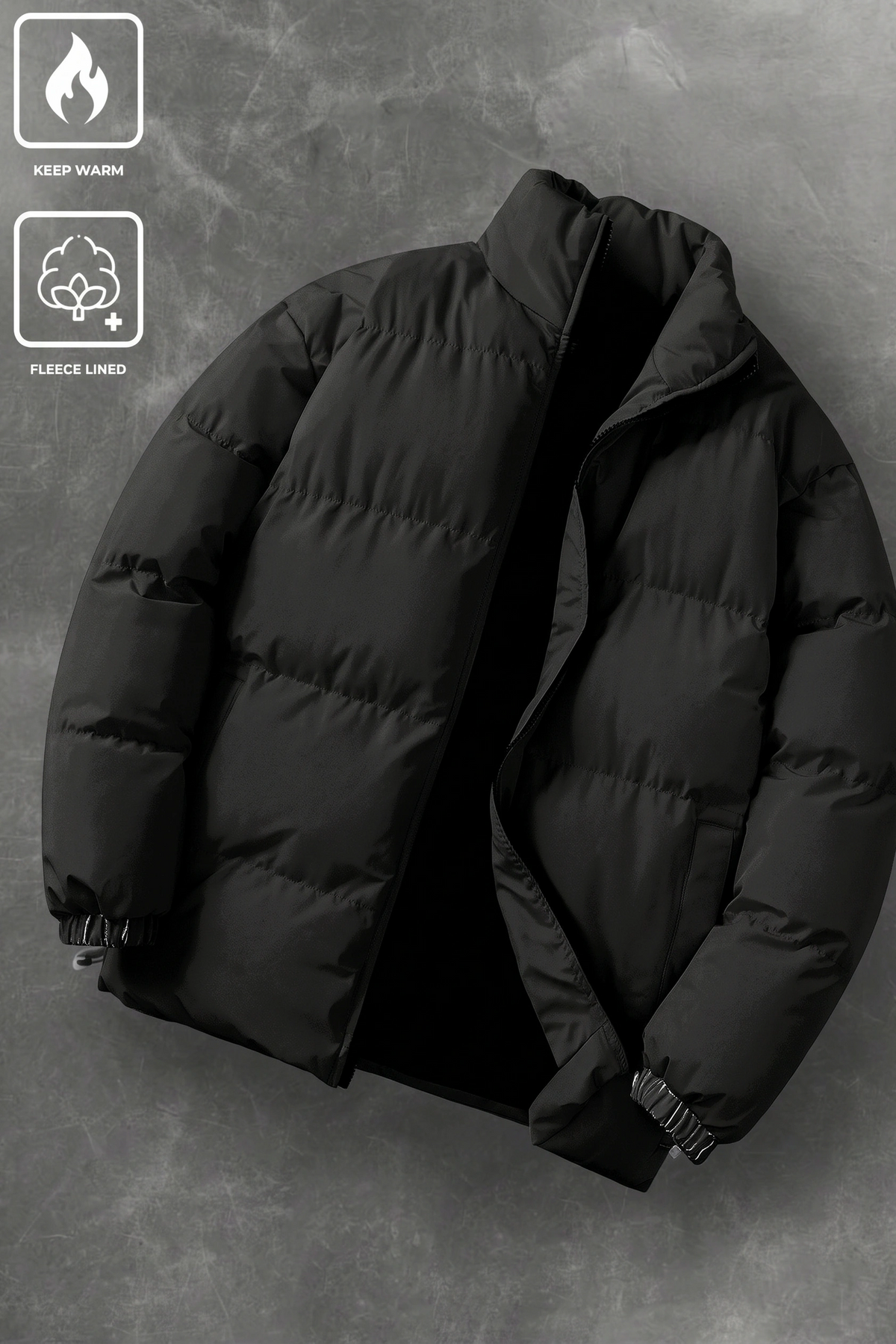 JS-15 Black padded jacket (4.5 box per length)