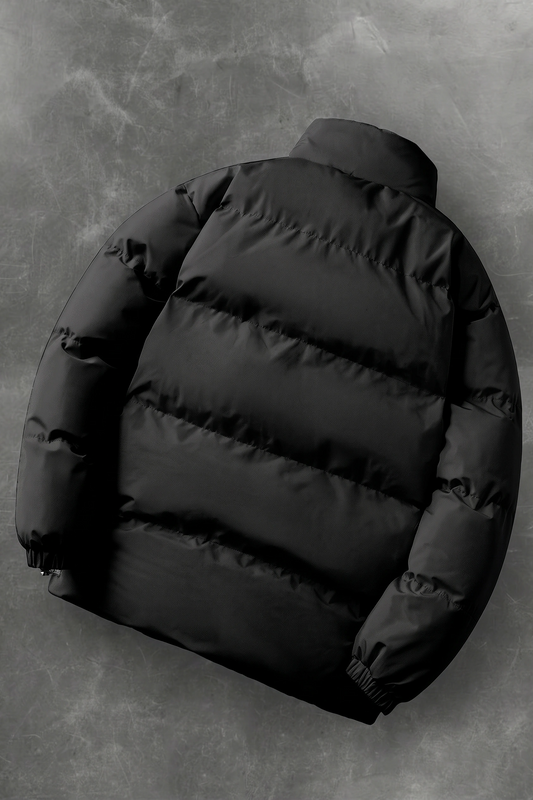 Curve Padded Jacket - Black