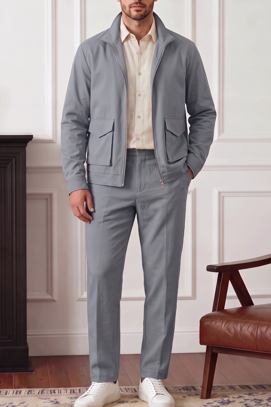 ButtonDown Tracksuit Charcoal