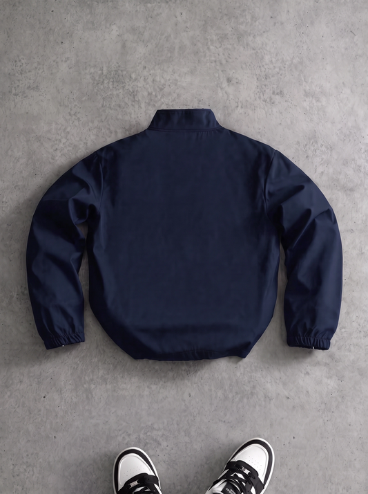 Curve Hem Jacket Navy