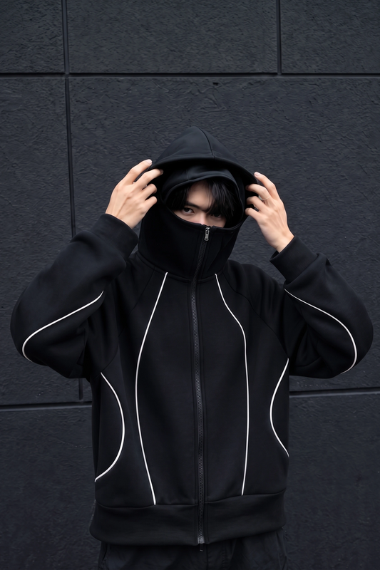 Balaclava Jacket - Black