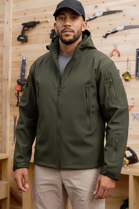 Tactical Softshell Imported Jecket - Olive