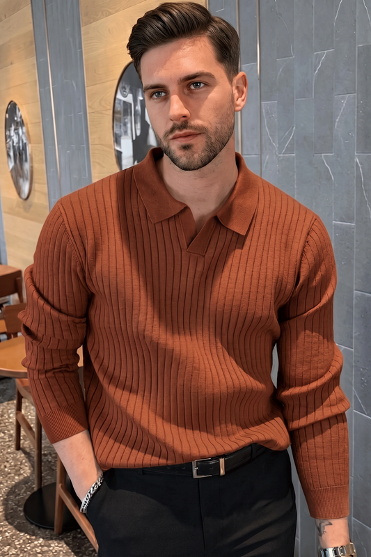 Dropneedle Sweatshirt - Peach Brown